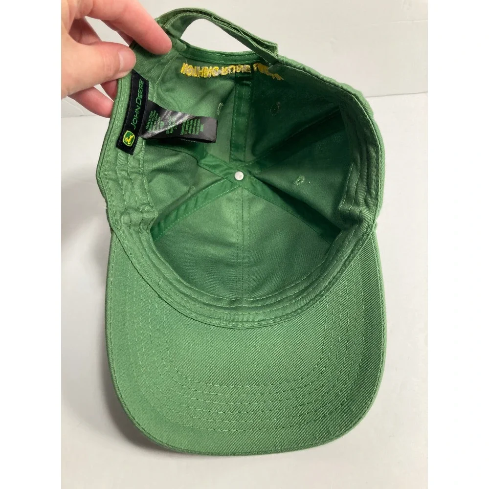 John Deere Hat Cap Green Adjustable 